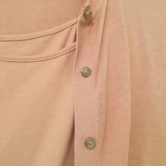 NWOT designer (2) piece tank top with matching sweater - Picture 5 of 11